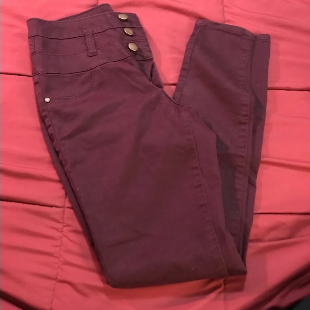 Maroon pants